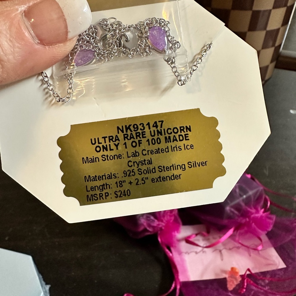 Bomb Party, Unicorn Alert!!! Necklace - Picture 2 of 2